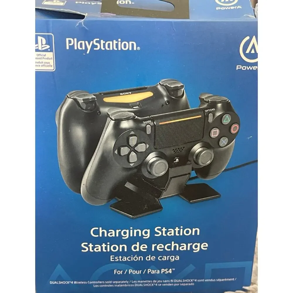 PowerA PlayStation Charging Station for PS4 DualShock 4 Controllers